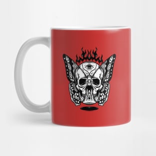 Skull Butterfly Mug